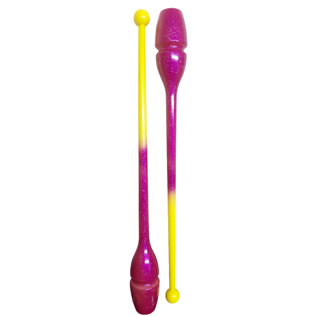Glitter Dual Color Gym Club (Big) - (Magenta - Yellow)